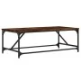 Couchtisch aus geräuchertem Eichensperrholz 100x50x35 cm von , Couchtisch - Ref: Foro24-835331, Preis: 52,62 €, Rabatt: %
