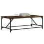 Couchtisch aus geräuchertem Eichensperrholz 100x50x35 cm von , Couchtisch - Ref: Foro24-835331, Preis: 52,62 €, Rabatt: %