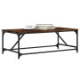 Couchtisch aus geräuchertem Eichensperrholz 100x50x35 cm von , Couchtisch - Ref: Foro24-835331, Preis: 53,32 €, Rabatt: %