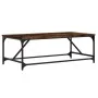 Couchtisch aus geräuchertem Eichensperrholz 100x50x35 cm von , Couchtisch - Ref: Foro24-835331, Preis: 52,62 €, Rabatt: %