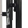 Puerta de valla de jardín negra 300x200 cm de vidaXL, Puertas de jardín - Ref: Foro24-141693, Precio: 533,11 €, Descuento: %