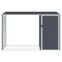 Cobertizo jardín leña antracita acero galvanizado 245x98x159cm de , Cobertizos - Ref: Foro24-46295, Precio: 153,90 €, Descuen...