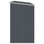 Cobertizo jardín leña antracita acero galvanizado 245x98x159cm de , Cobertizos - Ref: Foro24-46295, Precio: 160,42 €, Descuen...