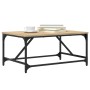 Center table made of Sonoma oak engineered wood, measuring 75x50x35 cm. by , Coffee table - Ref: Foro24-835325, Price: 43,86 ...