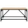 Center table made of Sonoma oak engineered wood, measuring 75x50x35 cm. by , Coffee table - Ref: Foro24-835325, Price: 43,86 ...