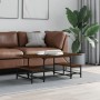 Mesa de centro madera contrachapada roble marrón 100x50,5x40 cm de , Mesas de centro - Ref: Foro24-835378, Precio: 35,54 €, D...