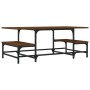 Mesa de centro madera contrachapada roble marrón 100x50,5x40 cm de , Mesas de centro - Ref: Foro24-835378, Precio: 35,54 €, D...