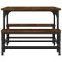 Couchtisch aus braunem Eichensperrholz 100x50,5x40 cm von , Couchtisch - Ref: Foro24-835378, Preis: 35,54 €, Rabatt: %