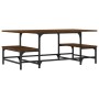 Mesa de centro madera contrachapada roble marrón 100x50,5x40 cm de , Mesas de centro - Ref: Foro24-835378, Precio: 35,54 €, D...