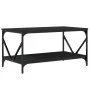 Mesa de centro madera contrachapada negro 90x50x45 cm de , Mesas de centro - Ref: Foro24-835384, Precio: 46,67 €, Descuento: %