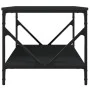 Mesa de centro madera contrachapada negro 90x50x45 cm de , Mesas de centro - Ref: Foro24-835384, Precio: 46,67 €, Descuento: %