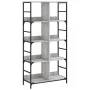 Engineered wood bookshelf in Sonoma grey, 78.5x33x153 cm by , Bookcases and shelves - Ref: Foro24-835257, Price: 80,01 €, Dis...