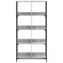 Engineered wood bookshelf in Sonoma grey, 78.5x33x153 cm by , Bookcases and shelves - Ref: Foro24-835257, Price: 80,01 €, Dis...