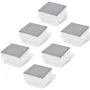 LED-Einbaustrahler 6 Stück 100x100x68 mm von vidaXL, Außenbeleuchtung - Ref: Foro24-272491, Preis: 108,22 €, Rabatt: %
