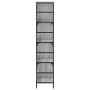 Estantería de madera de ingeniería gris Sonoma 78,5x33x153 cm de , Librerías y estanterías - Ref: Foro24-835257, Precio: 80,91 €