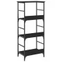 Estantería de madera de ingeniería negra 50x33x117,5 cm de , Librerías y estanterías - Ref: Foro24-835269, Precio: 47,77 €, D...