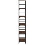 Regal aus brauner Eiche 50x33x188,5 cm von , Bücherregale und Regale - Ref: Foro24-835283, Preis: 72,60 €, Rabatt: %