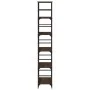 Wooden engineering brown oak shelf 50x33x188.5 cm by , Bookcases and shelves - Ref: Foro24-835283, Price: 72,60 €, Discount: %
