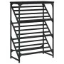 Mueble zapatero de madera de ingeniería negro 60x30x85 cm de , Zapateros y organizadores de calzado - Ref: Foro24-833423, Pre...