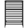 Mueble zapatero de madera de ingeniería negro 60x30x85 cm de , Zapateros y organizadores de calzado - Ref: Foro24-833423, Pre...