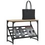 Sonoma Schuhschrank aus Eichenholz 60x30x45 cm von , Schuhregale und Schuhorganisatoren - Ref: Foro24-833414, Preis: 35,02 €,...