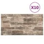 3D Wandpaneele Ziegel Design 10 Stück EPS mehrfarbig von , Wandverkleidung - Ref: Foro24-149585, Preis: 170,97 €, Rabatt: %