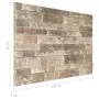 3D Wandpaneele Ziegel Design 10 Stück EPS mehrfarbig von , Wandverkleidung - Ref: Foro24-149585, Preis: 170,97 €, Rabatt: %