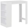 Tall kitchen table with white shelving 110x50x103 cm by , Kitchen and dining tables - Ref: Foro24-280211, Price: 100,47 €, Di...