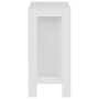 Tall kitchen table with white shelving 110x50x103 cm by , Kitchen and dining tables - Ref: Foro24-280211, Price: 100,47 €, Di...