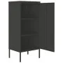 Anthracite steel storage cabinet 42.5x35x101.5 cm by , Lockers and storage cabinets - Ref: Foro24-336195, Price: 100,36 €, Di...