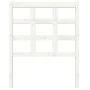 Cabecero de cama madera maciza de pino blanco 80,5x4x100 cm de , Cabeceros y pies de cama - Ref: Foro24-817866, Precio: 36,38...