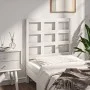 Cabecero de cama madera maciza de pino blanco 80,5x4x100 cm de , Cabeceros y pies de cama - Ref: Foro24-817866, Precio: 36,38...