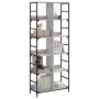 Estantería de madera de ingeniería gris Sonoma 78,5x33x188,5 cm de , Librerías y estanterías - Ref: Foro24-835262, Precio: 96...