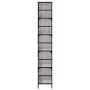 Sonoma Gray Engineered Wood Shelving 78.5x33x188.5 cm by , Bookcases and shelves - Ref: Foro24-835262, Price: 98,03 €, Discou...