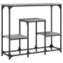 Sonoma gray engineered wood console table 89.5x28x76 cm by , Side tables - Ref: Foro24-833386, Price: 52,39 €, Discount: %