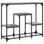 Sonoma gray engineered wood console table 89.5x28x76 cm by , Side tables - Ref: Foro24-833386, Price: 52,39 €, Discount: %