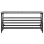 Sonoma gray engineered wood shoe rack cabinet 90x30x45 cm by , Shoe racks and shoe organizers - Ref: Foro24-833421, Price: 41...