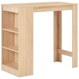 Hoher Küchentisch mit Regal in Eichenfarbe 110x50x103 cm von , Küchen- und Esstische - Ref: Foro24-280213, Preis: 113,98 €, R...