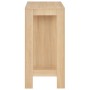 Tall kitchen table with oak-colored shelving 110x50x103 cm by , Kitchen and dining tables - Ref: Foro24-280213, Price: 115,98...