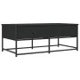 Mesa de centro madera de ingeniería negro 100x51x40 cm de , Mesas de centro - Ref: Foro24-833970, Precio: 63,60 €, Descuento: %