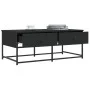 Engineered wood black coffee table 100x51x40 cm by , Coffee table - Ref: Foro24-833970, Price: 63,60 €, Discount: %