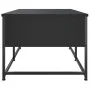 Engineered wood black coffee table 100x51x40 cm by , Coffee table - Ref: Foro24-833970, Price: 63,60 €, Discount: %