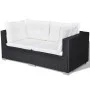 Garden furniture set 10 pieces and black synthetic rattan cushions by vidaXL, Garden sets - Ref: Foro24-41878, Price: 947,43 ...