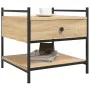 Mesa de centro madera de ingeniería roble Sonoma 50x50x50 cm de , Mesas de centro - Ref: Foro24-833966, Precio: 47,24 €, Desc...
