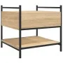 Mesa de centro madera de ingeniería roble Sonoma 50x50x50 cm de , Mesas de centro - Ref: Foro24-833966, Precio: 47,24 €, Desc...