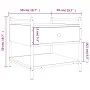 Mesa de centro madera de ingeniería roble Sonoma 50x50x50 cm de , Mesas de centro - Ref: Foro24-833966, Precio: 47,24 €, Desc...