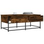 Couchtisch Holzwerkstoff Räuchereiche 100x51x40 cm von , Couchtisch - Ref: Foro24-833972, Preis: 61,08 €, Rabatt: %