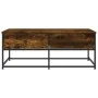 Engineered wood smoked oak coffee table 100x51x40 cm by , Coffee table - Ref: Foro24-833972, Price: 60,65 €, Discount: %