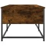 Engineered wood smoked oak coffee table 100x51x40 cm by , Coffee table - Ref: Foro24-833972, Price: 60,65 €, Discount: %