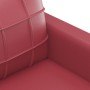 Set Sofas mit Kissen 3 Stück Kunstleder rot rot von , Sofas - Ref: Foro24-3201376, Preis: 533,16 €, Rabatt: %